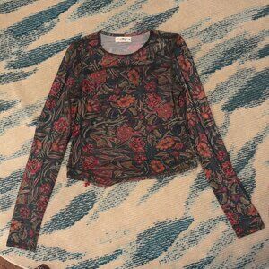 Sloane Mesh Long Sleeve Top from Natural Life